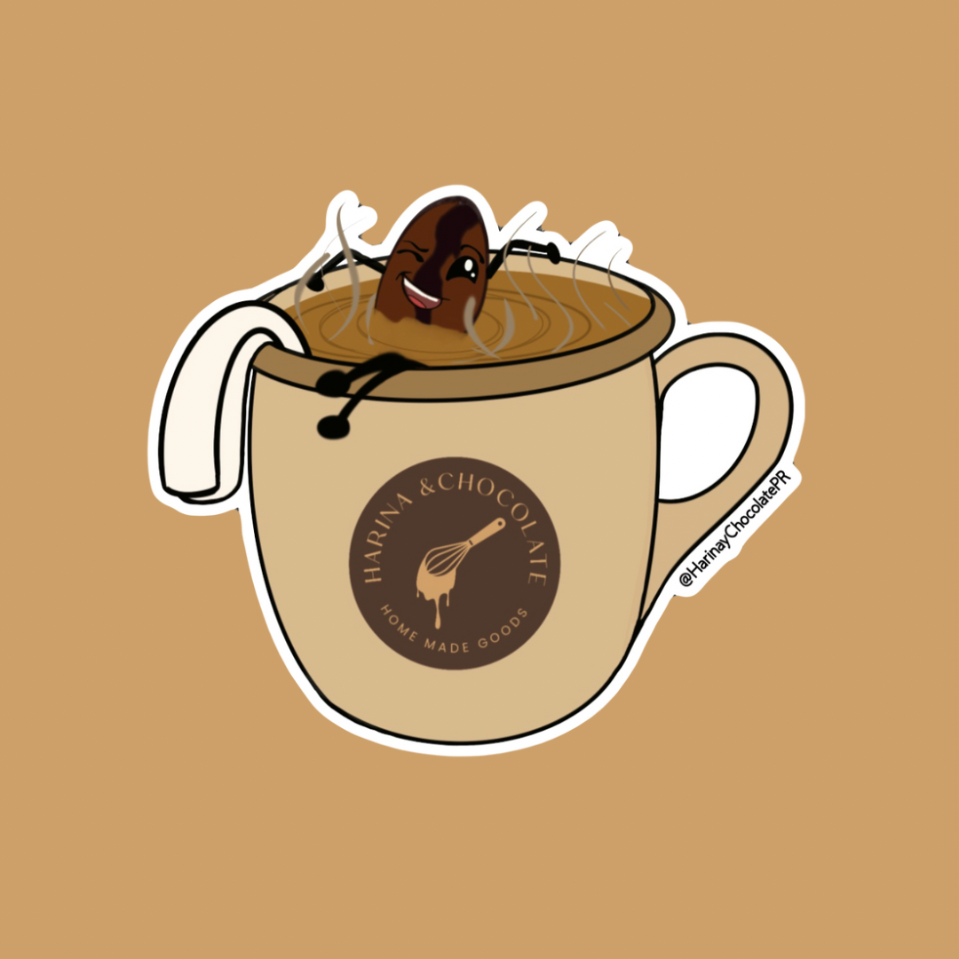 Steamy Mug sticker